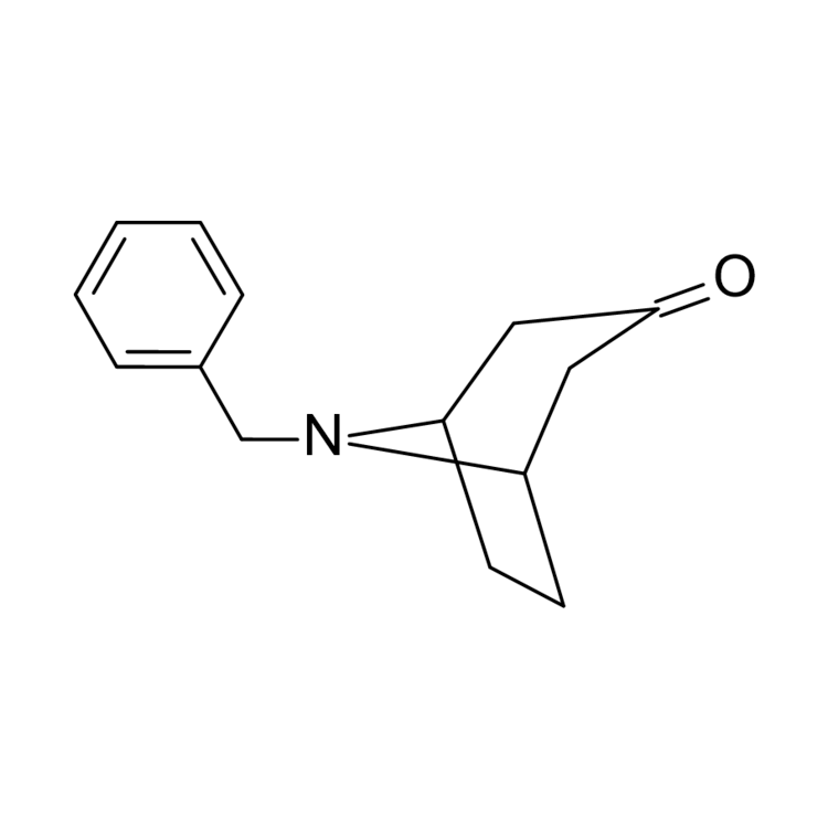 Structure of 28957-72-4 | 8-Benzyl-8-azabicyclo[3.2.1]octan-3-one