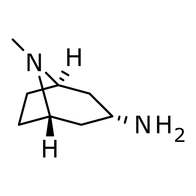 Structure of 87571-88-8 | endo-8-Methyl-3-amino-azabicyclo[3.2.1]octane