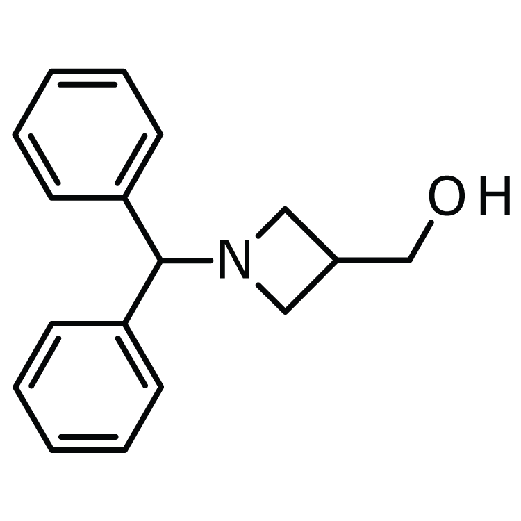Structure of 72351-36-1 | (1-Benzhydrylazetidin-3-yl)methanol
