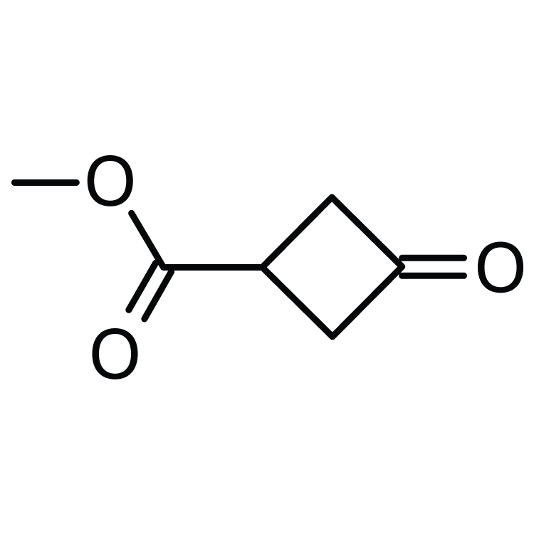 Structure of 695-95-4 | Methyl 3-oxocyclobutanecarboxylate