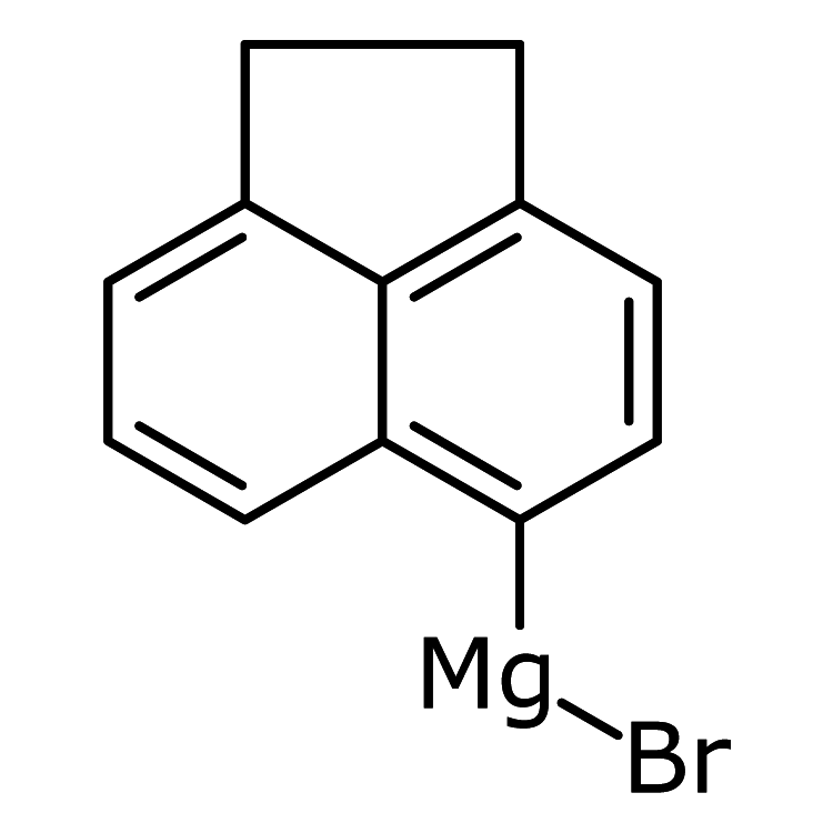 Structure of 620607-24-1 | (1,2-Dihydroacenaphthylen-5-yl)magnesium bromide, 0.5 M in THF