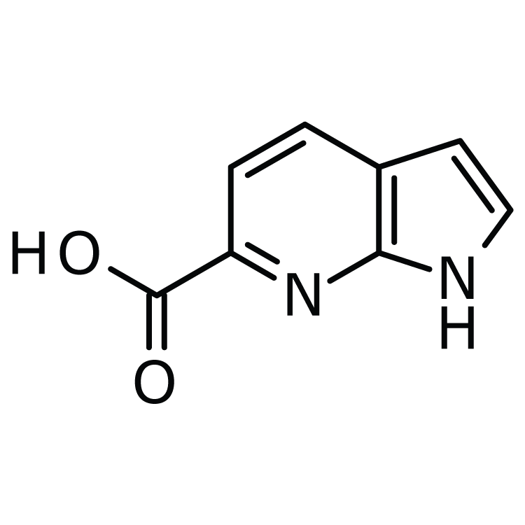 Structure of 898746-35-5 | 1H-Pyrrolo[2,3-b]pyridine-6-carboxylic acid