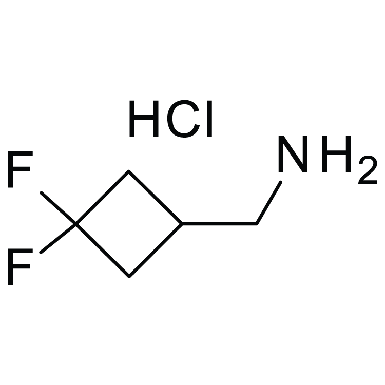 Structure of 1159813-93-0 | (3,3-Difluorocyclobutyl)methanamine hydrochloride