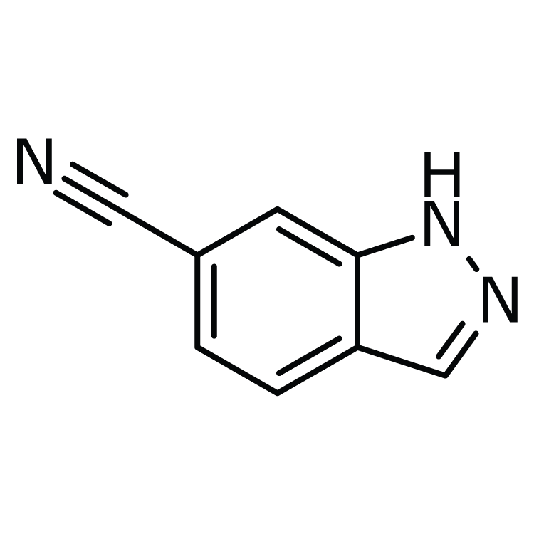 Structure of 141290-59-7 | 1H-Indazole-6-carbonitrile