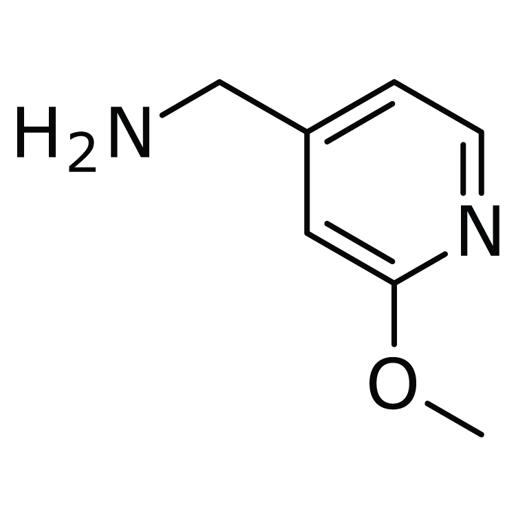 Structure of 148900-69-0 | (2-Methoxy-4-pyridyl)methanamine
