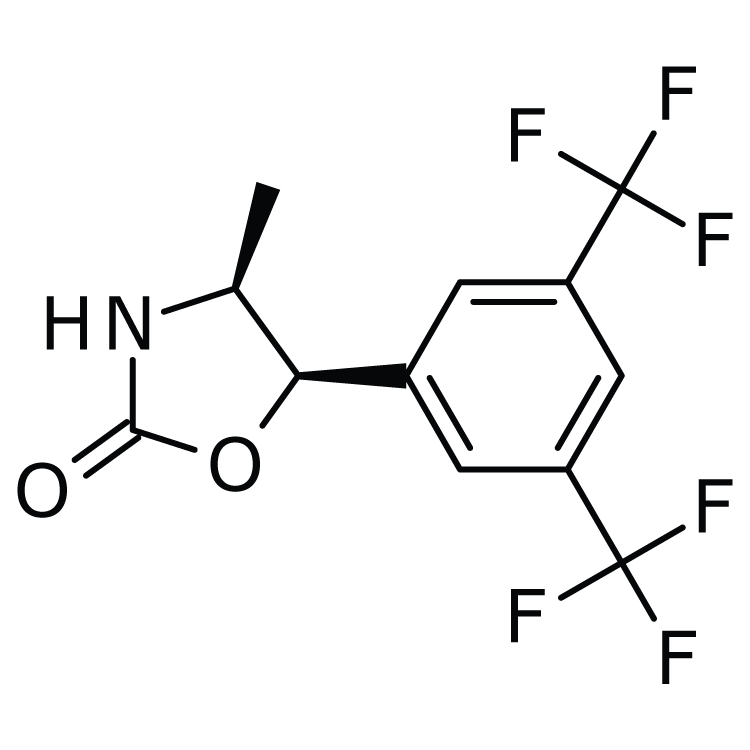Structure of 875444-08-9 | (4S,5R)-5-[3,5-bis(trifluoromethyl)phenyl]-4-methyl-1,3-oxazolidin-2-one