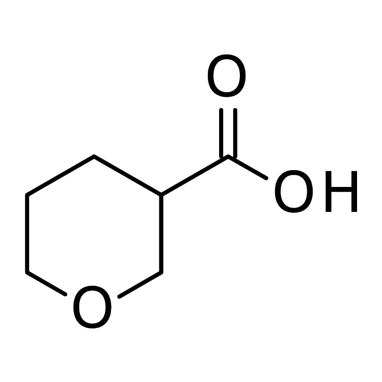 Structure of 873397-34-3 | Tetrahydropyran-3-carboxylic acid