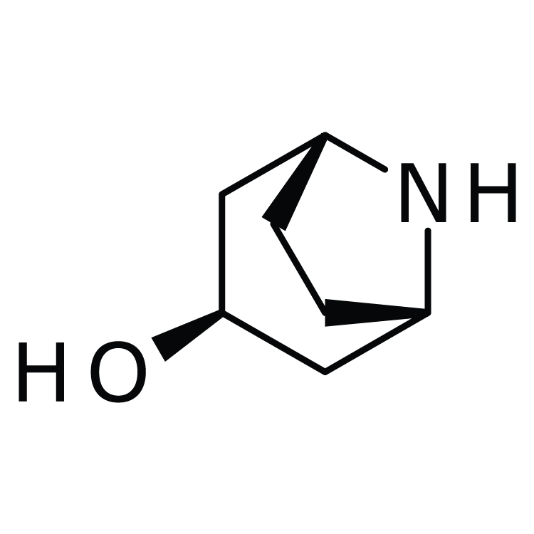 Structure of 538-09-0 | Endo-8-azabicyclo[3.2.1]octan-3-ol