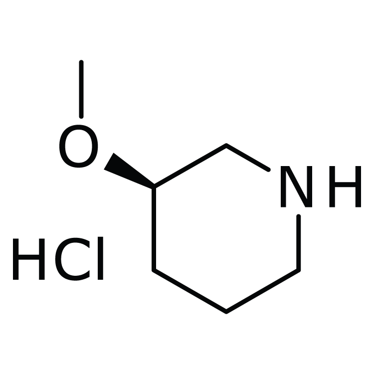Structure of 688809-95-2 | (R)-3-Methoxypiperidine hydrochloride