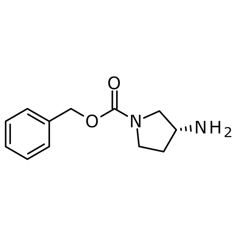 Structure of 122536-73-6 | (R)-3-Amino-1-Cbz-pyrrolidine