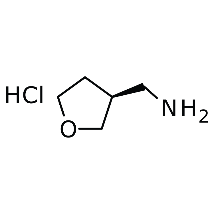 Structure of 1403763-27-8 | (S)-1-Tetrahydrofuran-3-ylmethanamine hydrochloride