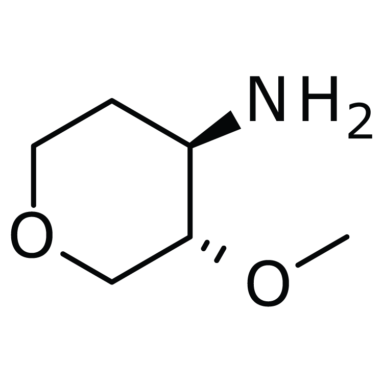 Structure of 1523530-32-6 | (3S,4R)-4-Amino-3-(methoxy)tetrahydropyran