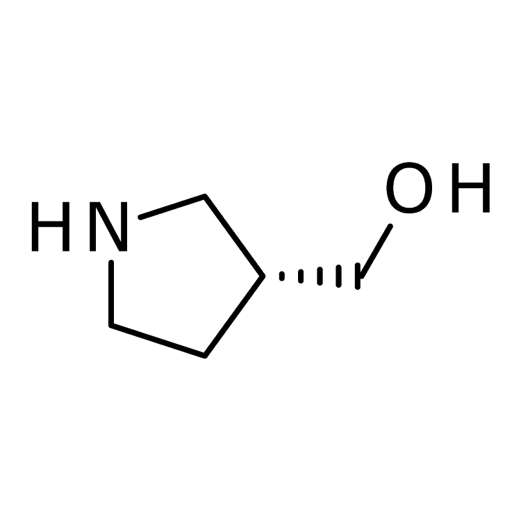 Structure of 110013-18-8 | (R)-3-Hydroxymethylpyrrolidine