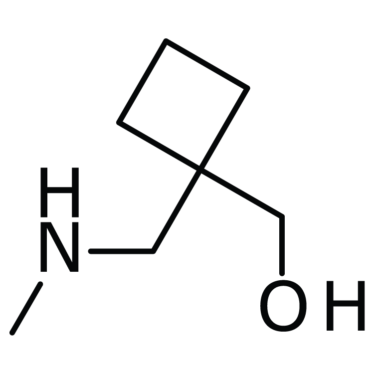 Structure of 180205-31-6 | (1-((Methylamino)methyl)cyclobutyl)methanol