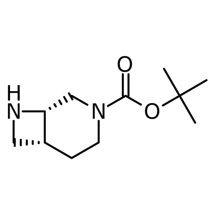 Structure of 370881-96-2 | (1S,6R)-3-Boc-3,8-diazabicyclo[4.2.0]octane