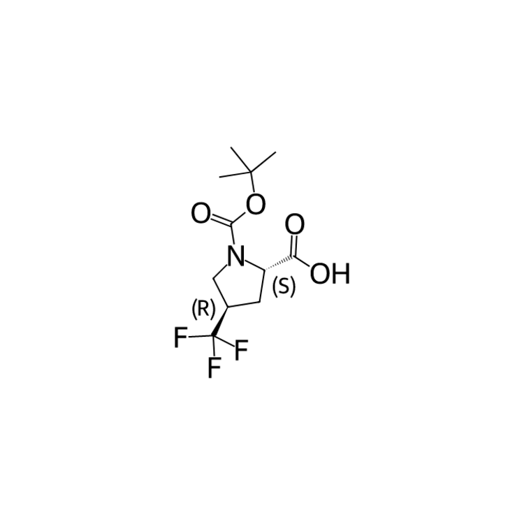 (2S,4R)-1-[(tert-butoxy)carbonyl]-4-(trifluoromethyl)pyrrolidine-2-carboxylic acid