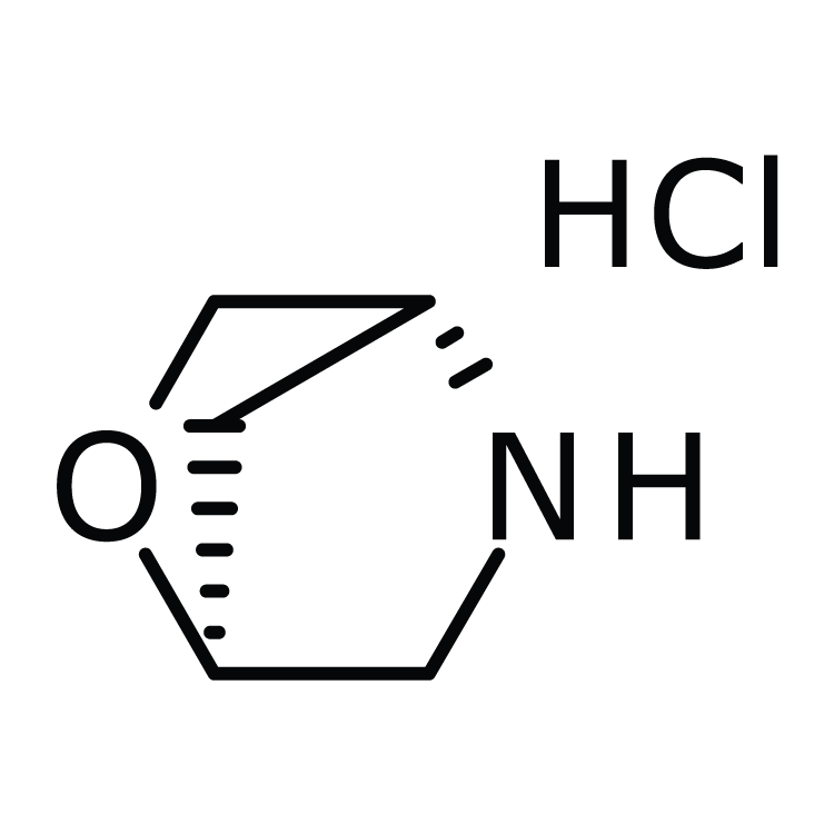 Structure of 31560-06-2 | (1S,4S)-2-Oxa-5-azabicyclo[2.2.1]heptane hydrochloride