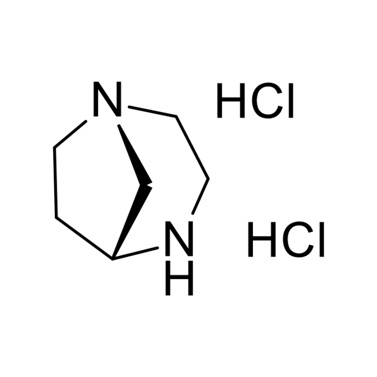 Structure of 857334-81-7 | (R)-1,4-Diazabicyclo[3.2.1]octane dihydrochloride