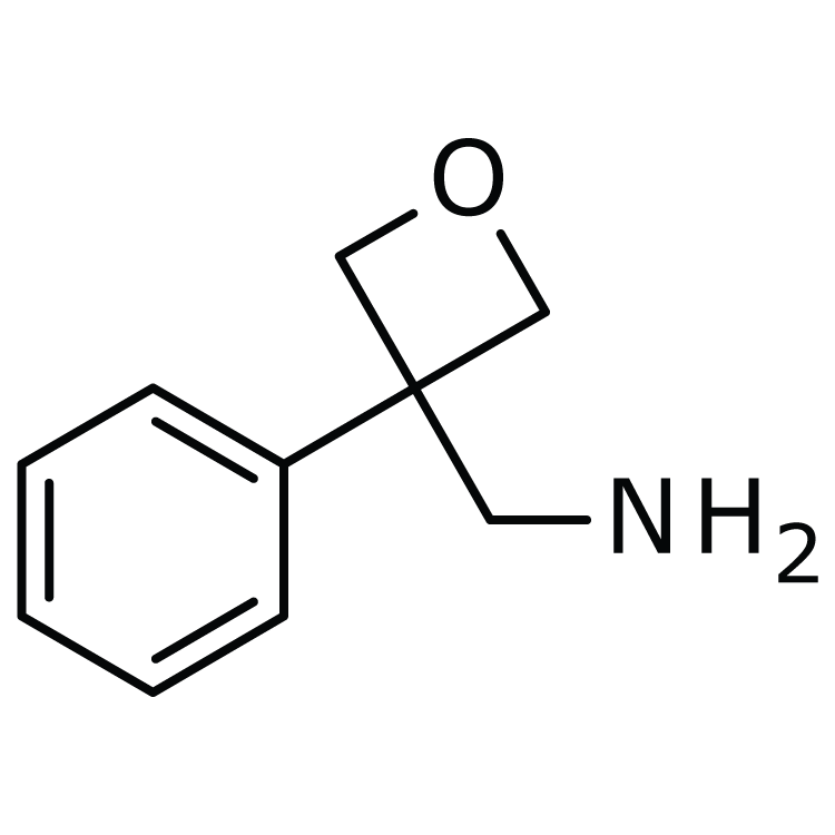 Structure of 497239-45-9 | (3-Phenyloxetan-3-yl)methanamine