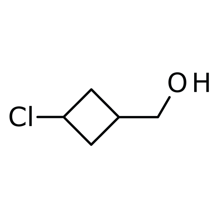 Structure of 15963-47-0 | (3-Chlorocyclobutyl)methanol