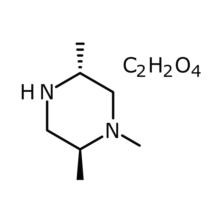 Structure of 1523541-99-2 | (2S,5R)-1,2,5-Trimethylpiperazine oxalate