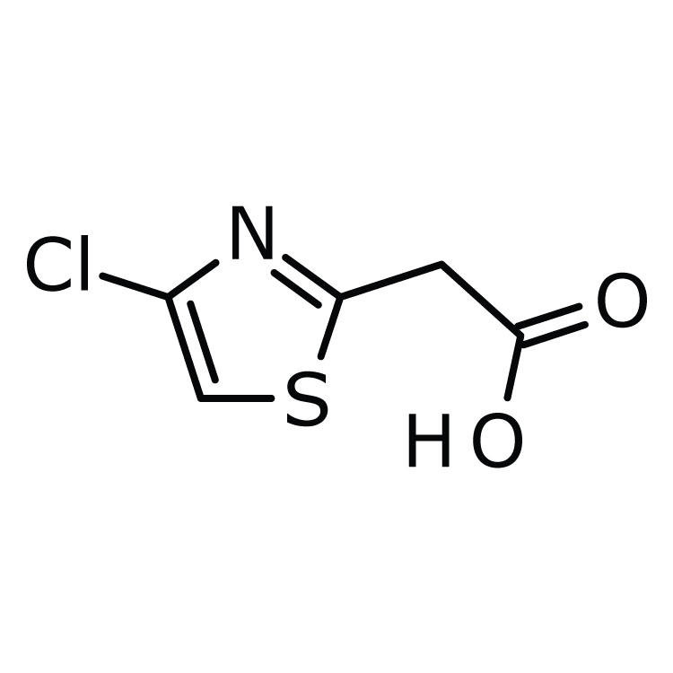 Structure of 1392804-23-7 | (4-Chlorothiazol-2-yl)acetic acid