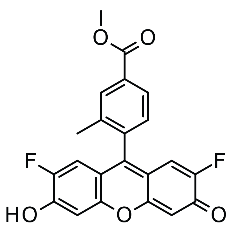 Structure of 879288-18-3 | 4-Carboxy-Pennsylvania Green methyl ester