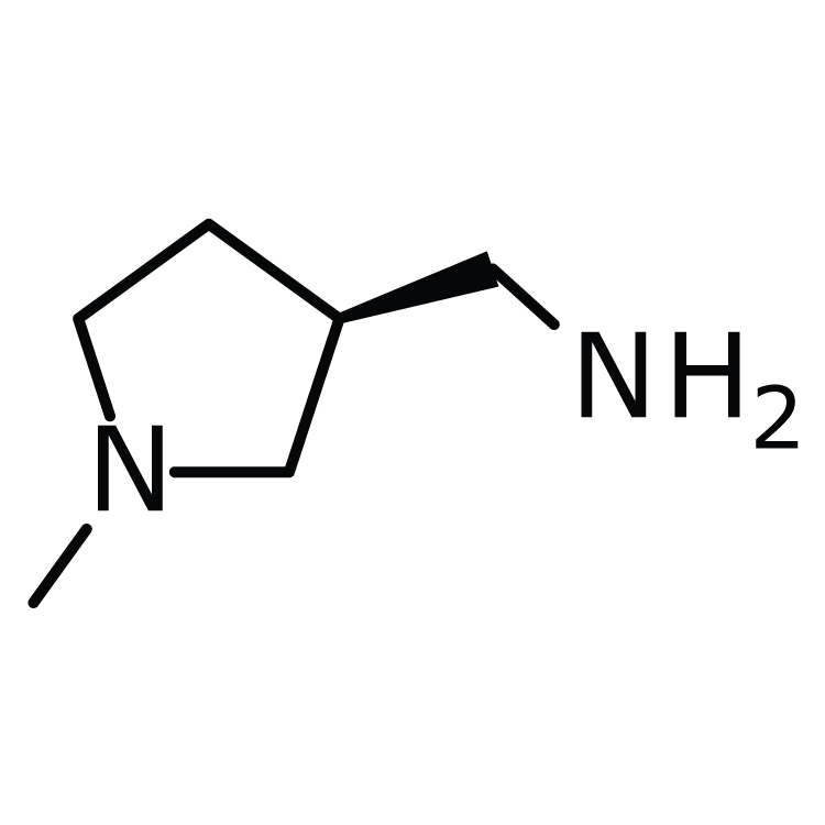 Structure of 1419075-98-1 | (S)-1-Methyl-3-(aminomethyl)pyrrolidine