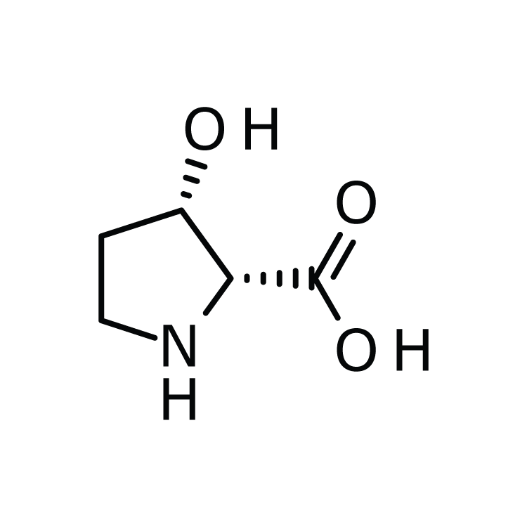 Structure of 118492-86-7 | (2R,3S)-3-Hydroxypyrrolidine-2-carboxylic acid