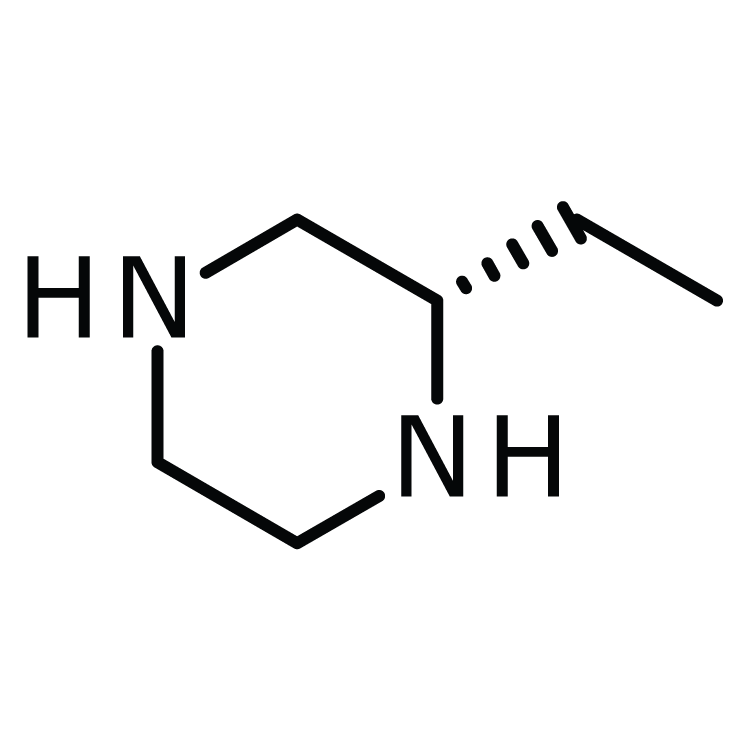 Structure of 207284-20-6 | (S)-2-Ethyl-piperazine