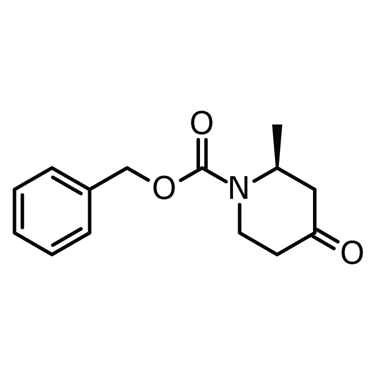 Structure of 921599-74-8 | (S)-1-Cbz-2-Methylpiperidin-4-one
