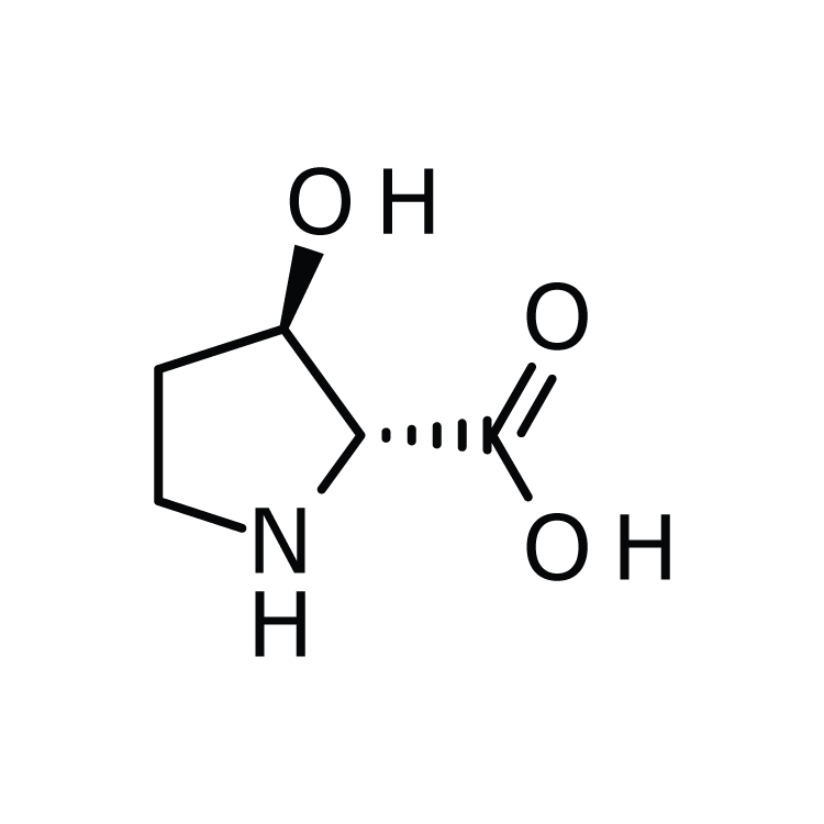 Structure of 119677-21-3 | (2R,3R)-3-Hydroxypyrrolidine-2-carboxylic acid