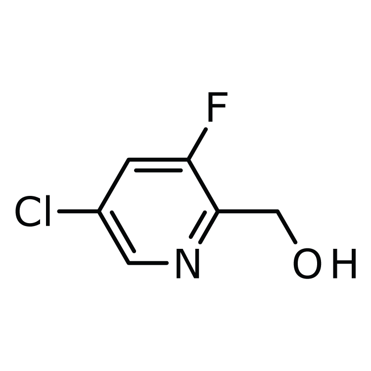 Structure of 214055-12-6 | (5-chloro-3-fluoropyridin-2-yl)methanol