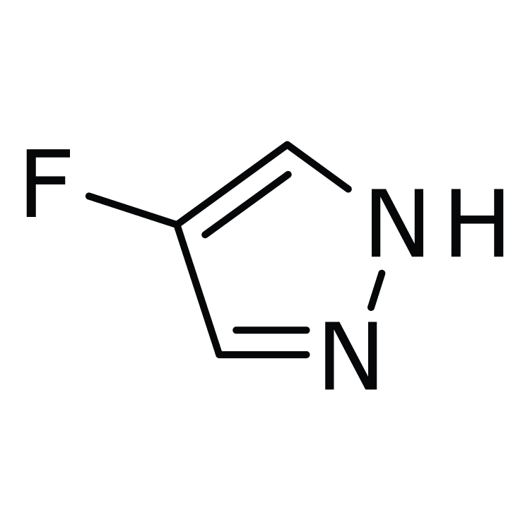 Structure of 35277-02-2 | 4-Fluoro-1H-pyrazole