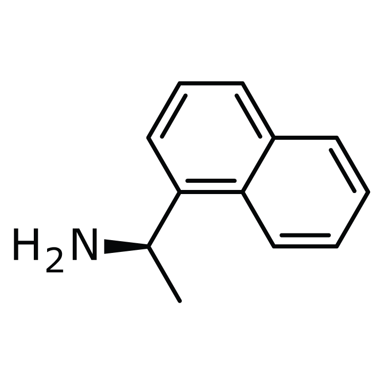 Structure of 3886-70-2 | (R)-()-1-(1-Naphthyl)ethylamine
