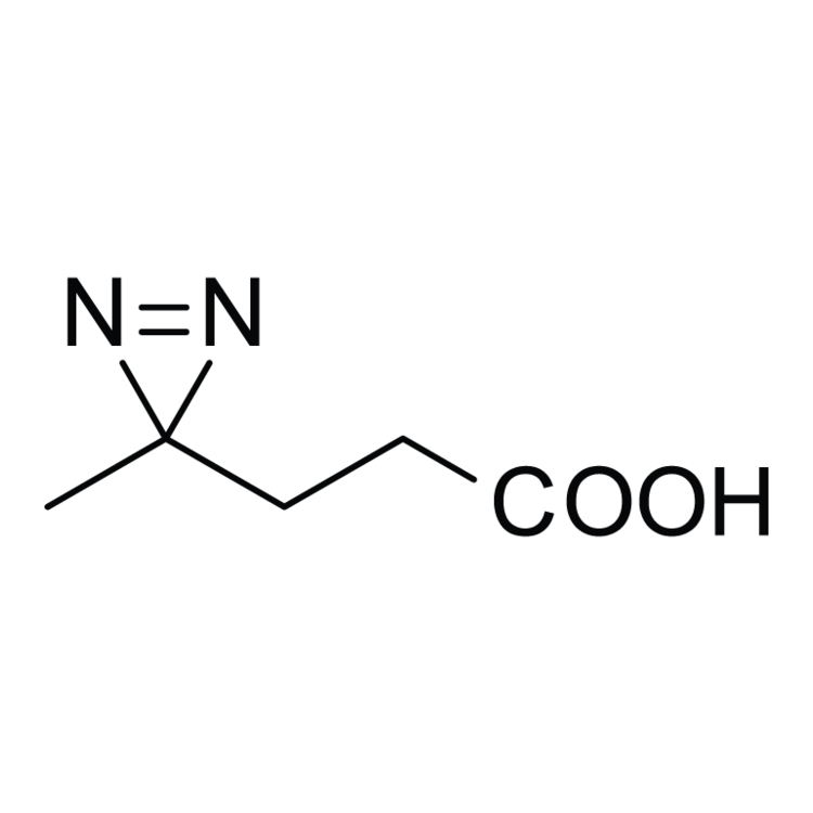 Structure of 25055-86-1 | 3-(3-Methyl-3H-diazirin-3-yl)propanoic acid