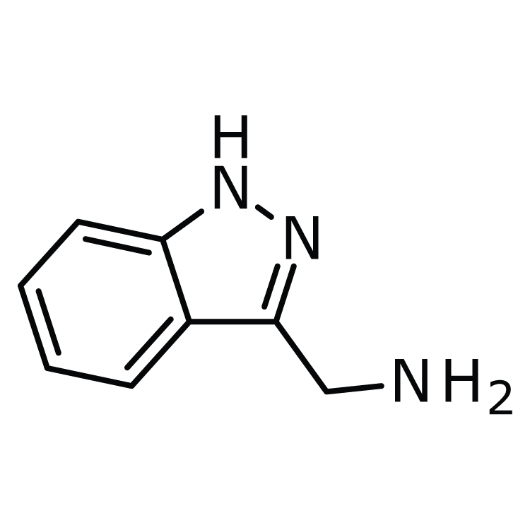 Structure of 806640-37-9 | (1H-Indazol-3-yl)methylamine