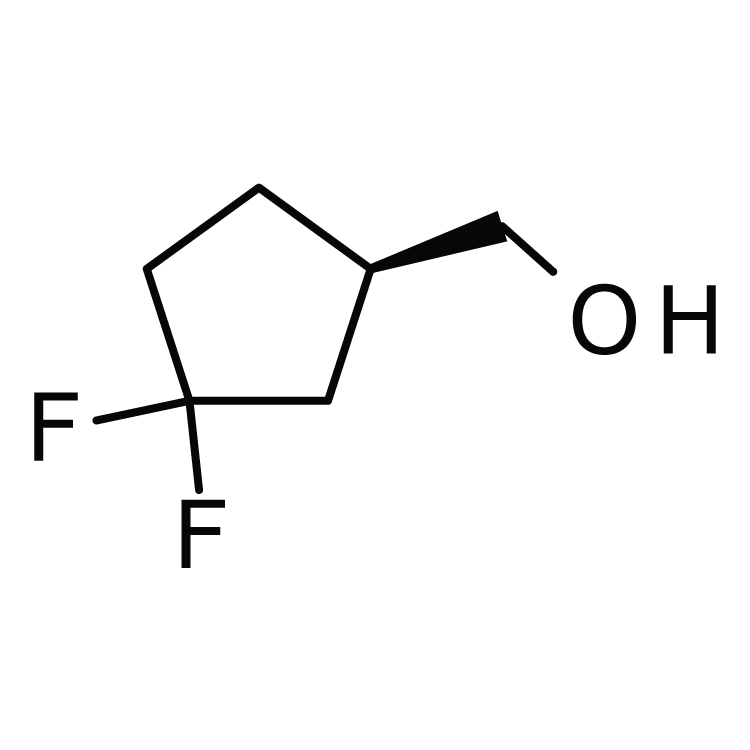 Structure of 1407997-85-6 | (R)-3,3-Difluoro-cyclopentanemethanol