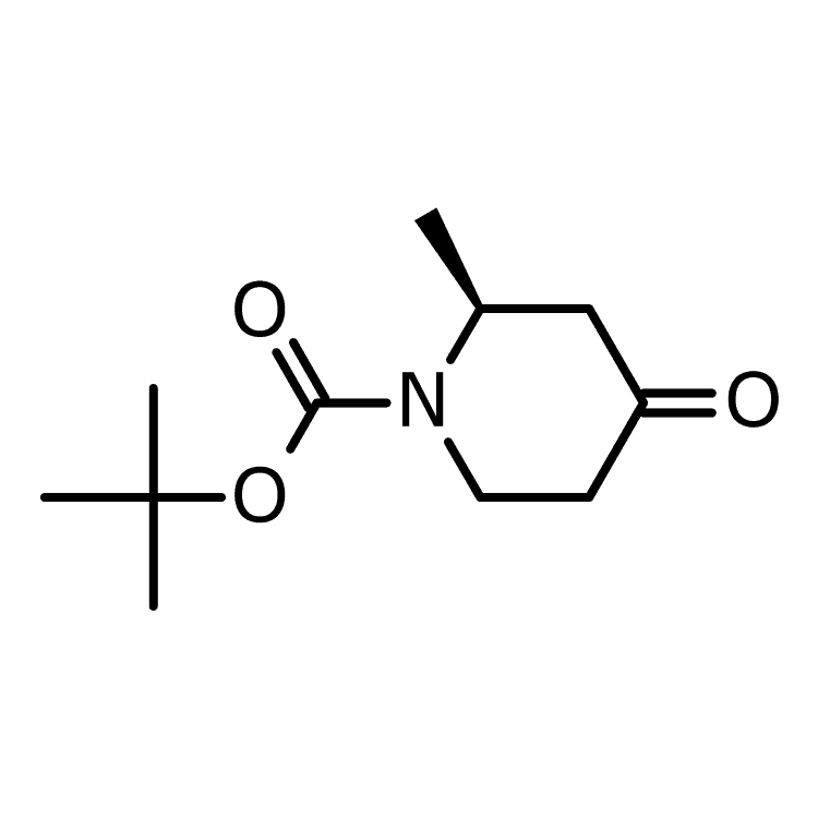 Structure of 790667-49-1 | (2S)-2-methyl-4-oxo-piperidine-1-carboxylic acid tert-butyl ester