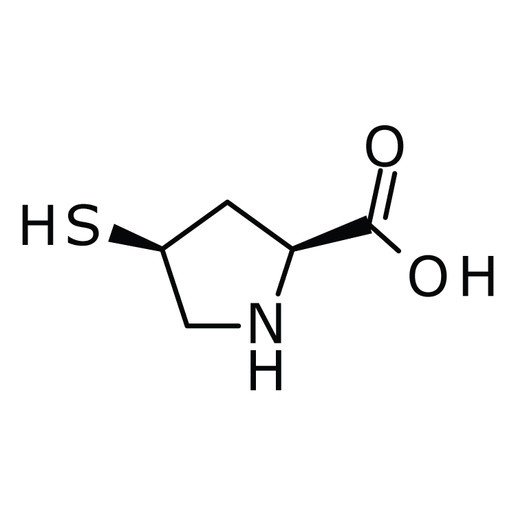 Structure of 78854-27-0 | (4S)-4-Mercapto-L-proline chloride