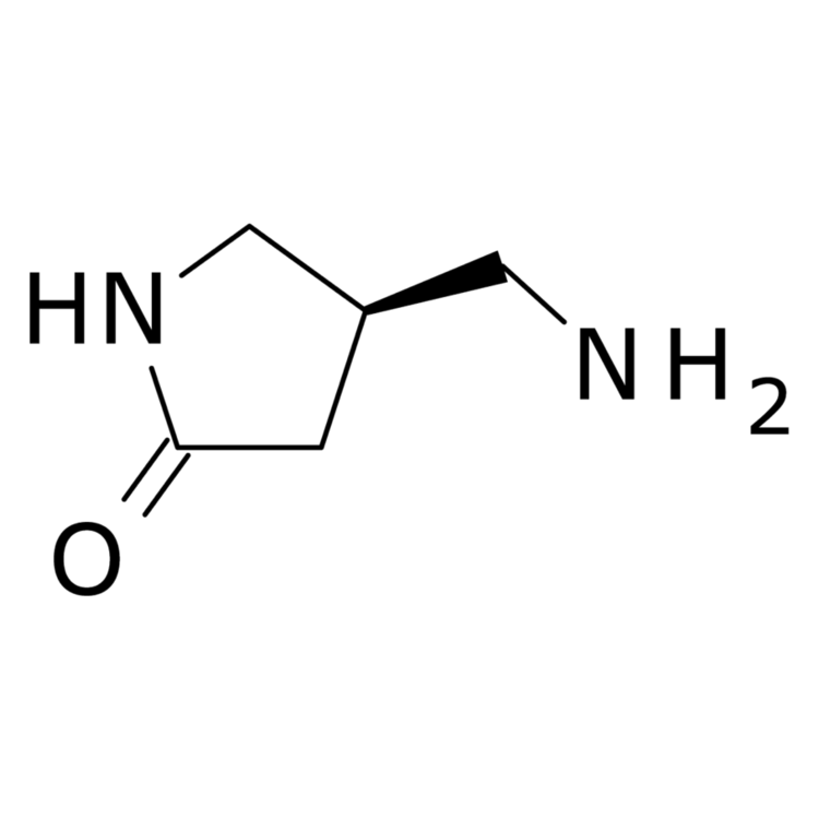 Structure of 1407997-81-2 | (r)-4-(aminomethyl)pyrrolidin-2-one