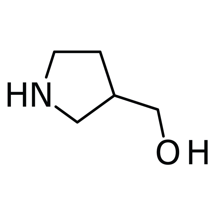 Structure of 5082-74-6 | 3-Hydroxymethylpyrrolidine