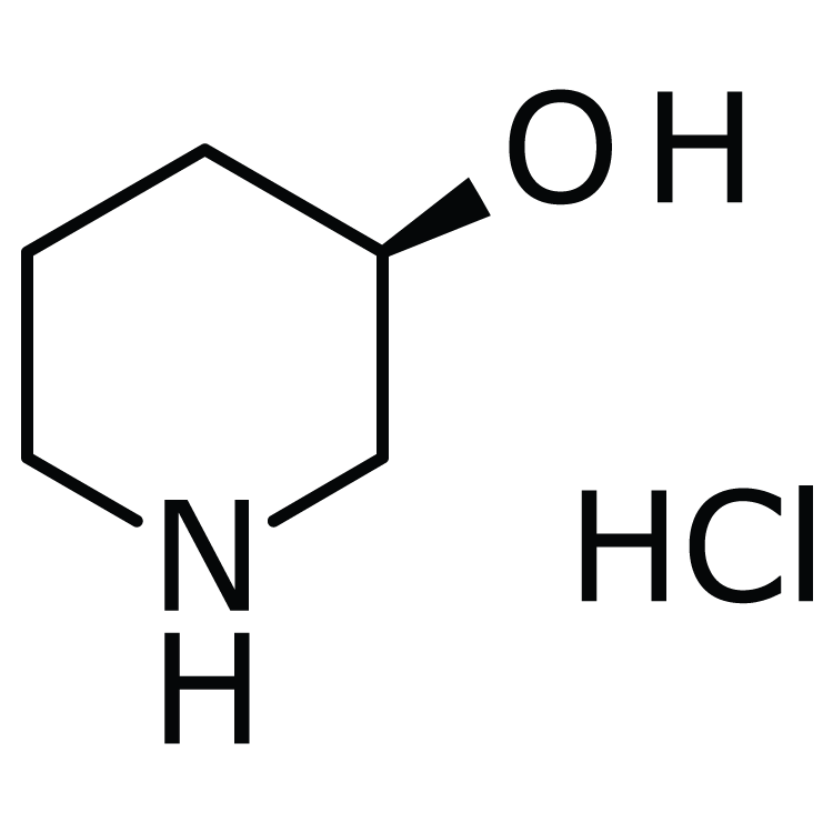 Structure of 198976-43-1 | (R)-3-Hydroxypiperidine hydrochloride
