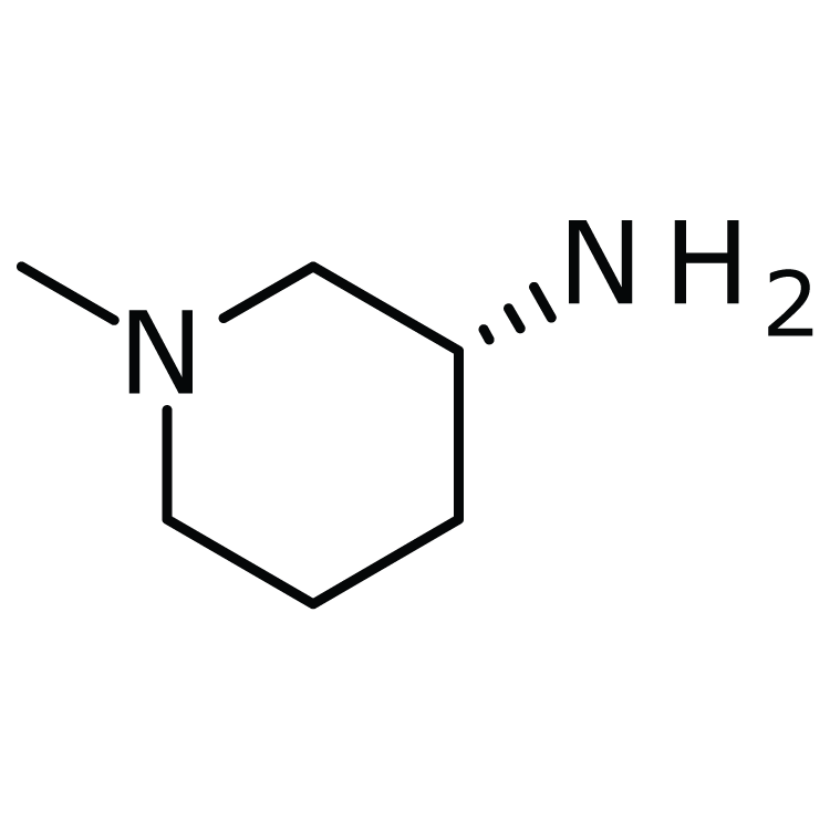 Structure of 1001353-92-9 | (R)-3-Amino-1-methyl-piperidine