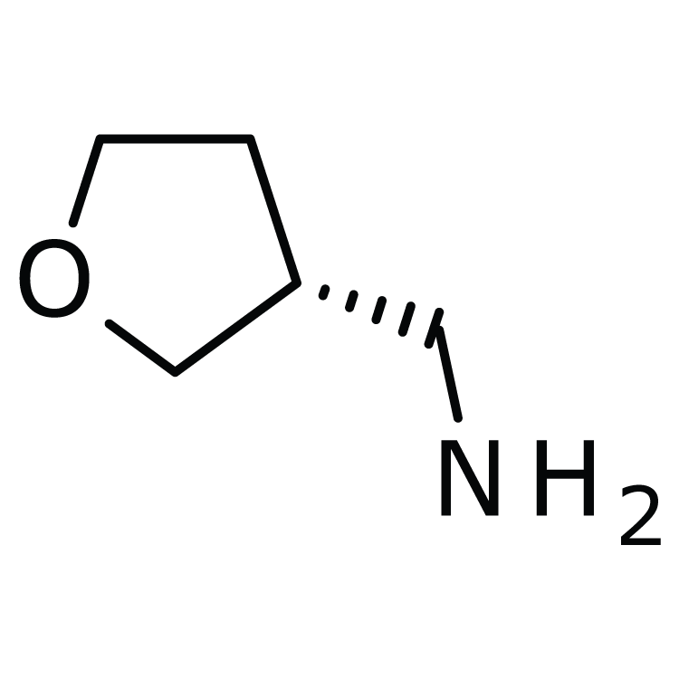 Structure of 1048962-82-8 | (R)-1-Tetrahydrofuran-3-ylmethanamine