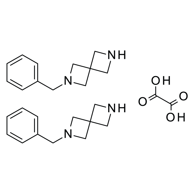 Structure of 1523606-27-0 | 2-Benzyl-2,6-diazaspiro[3.3]heptane hemioxalate