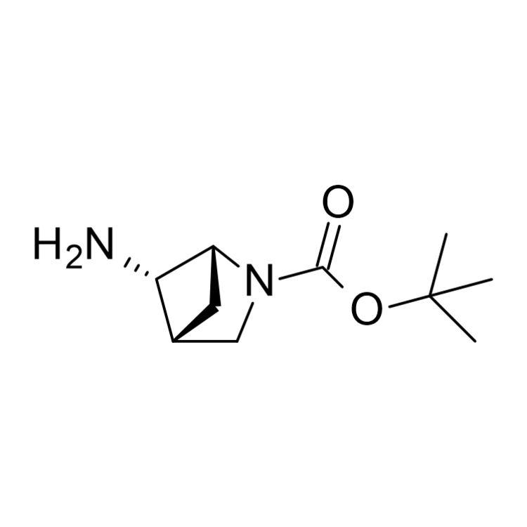 Structure of 1403766-80-2 | (1r,4s,5s)-rel-5-amino-2-boc-2-azabicyclo[2.1.1]hexane