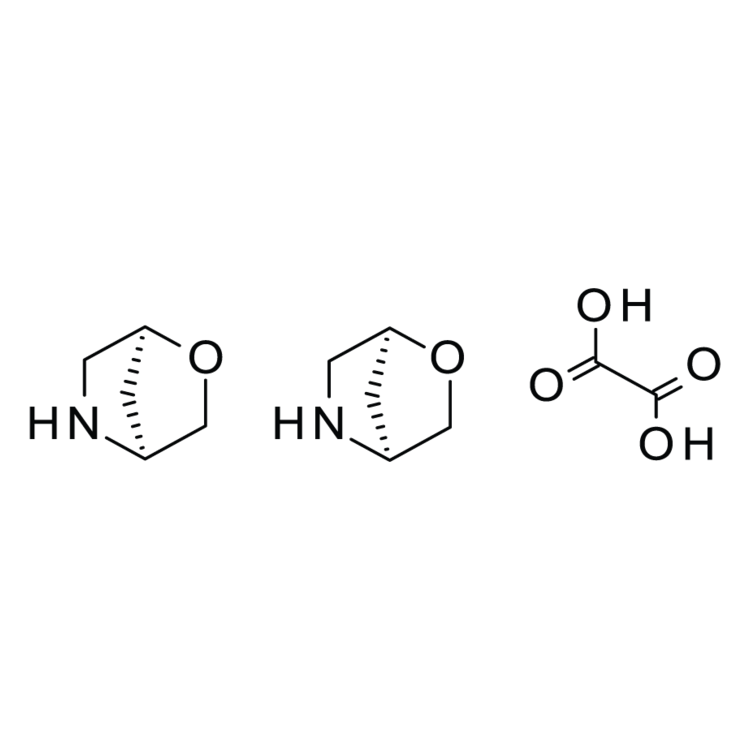 Structure of 1523541-76-5 | (1s,4s)-2-oxa-5-azabicyclo[2.2.1]heptane hemioxalate