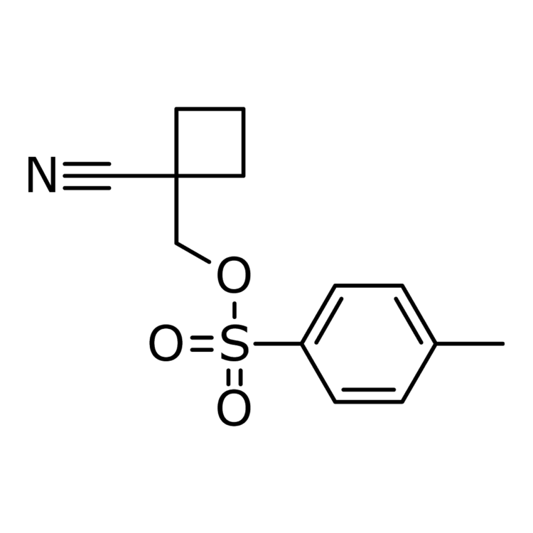 Structure of 1523618-15-6 | (1-cyanocyclobutyl)methyl 4-methylbenzene-1-sulfonate
