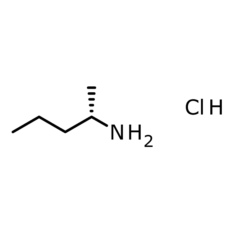 Structure of 216237-52-4 | (2S)-pentan-2-amine hydrochloride